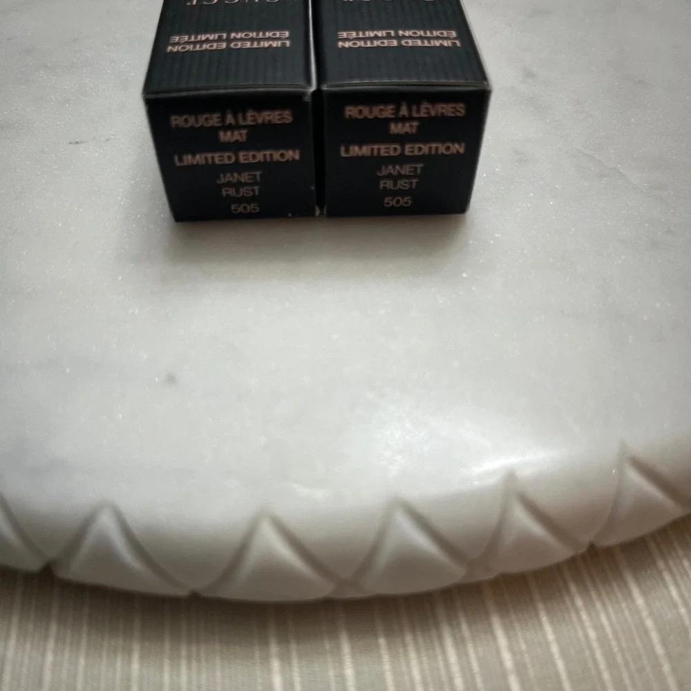 Gucci Rouge a Levres Lipstick Matte 505 Janet Rust Limited Edition Lip 3.5g x 2